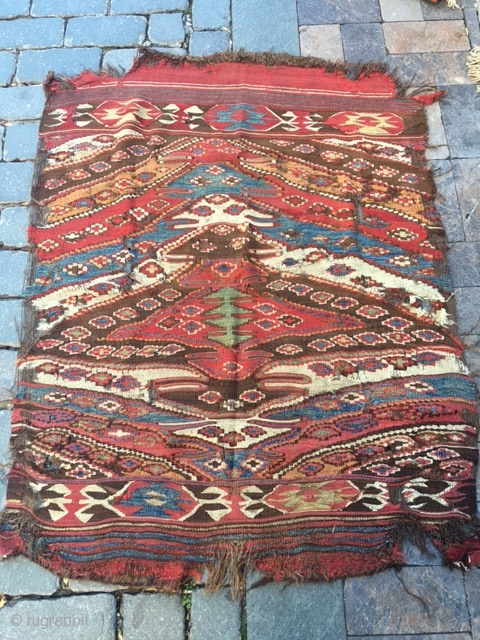 South-East Anatolian Mut or Ermenek kilim.                           