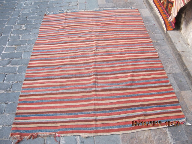 Anatolian Stripe kilim.143x217cm                              