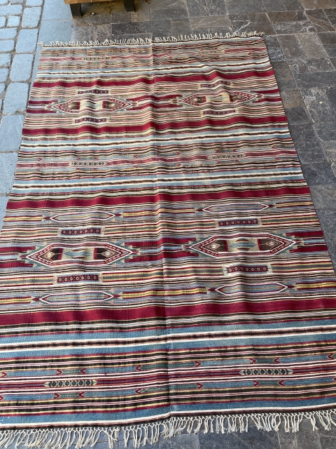 Haleppo Kilim 135x200cm.No repair all original.                           