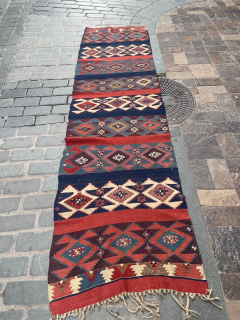 East Anatolian Malatya Kilim.83x300cm                             