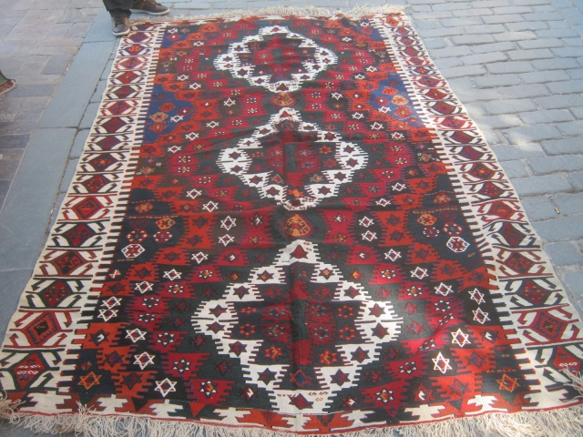 Central Anatolian Kilim.Mint condition.180x300cm                             