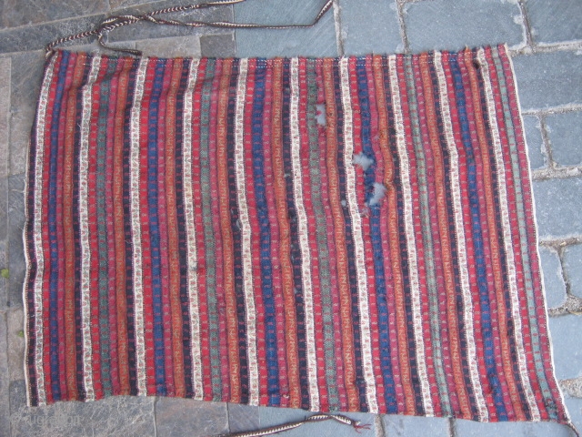 19th cen. Anatolian striped textile                            