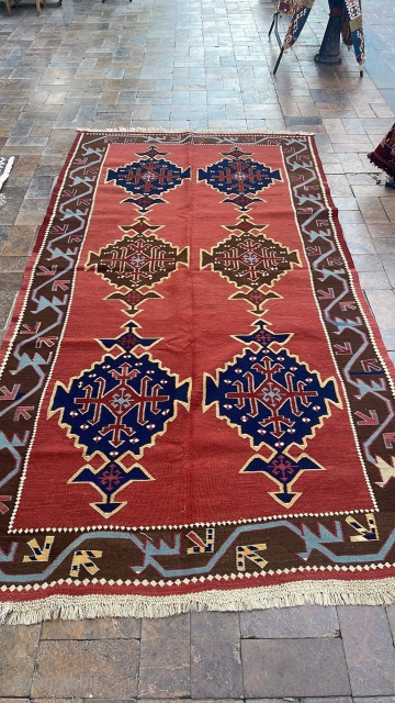 Avar Kilim All naturel colors and good condition.                         
