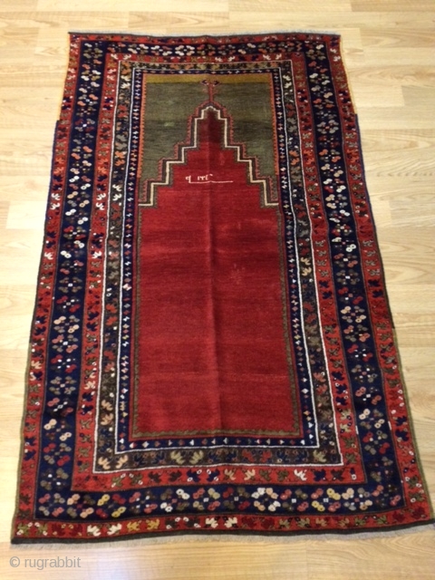 Central Anatolian Niğde area[Karacadağ]rug.                             