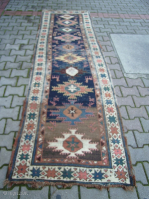 Antique Kafkas Carpet 3,10*0,94 cm.                            