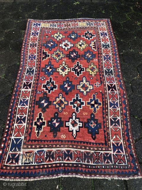 A lovely antique Caucasian rug from the 19th century, size: ca. 180x120cm / 6ft x 4ft                 