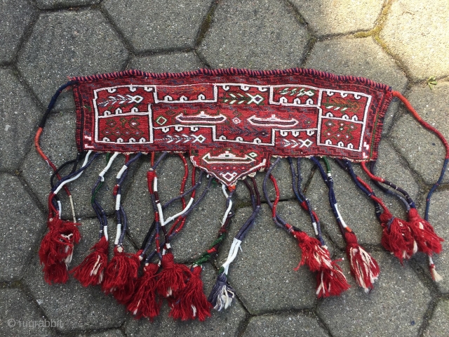 Animal trapping woven by Luri-Bakhtiary tribes, size: 60x17cm / 2ft x 0'6''ft                     