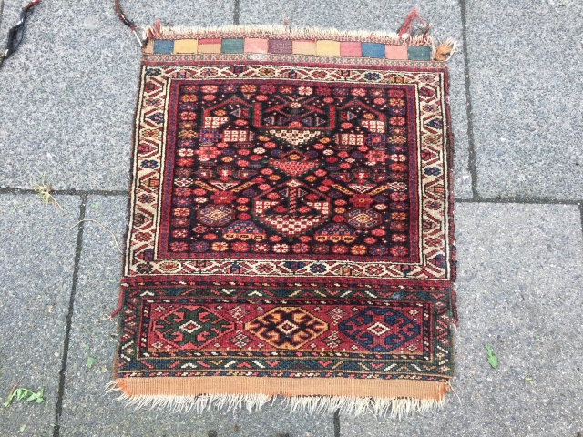 Antique Kurdish bagface, size: ca. 75x65cm / 2'5''ft x 2'2''ft  www.najib.de                     