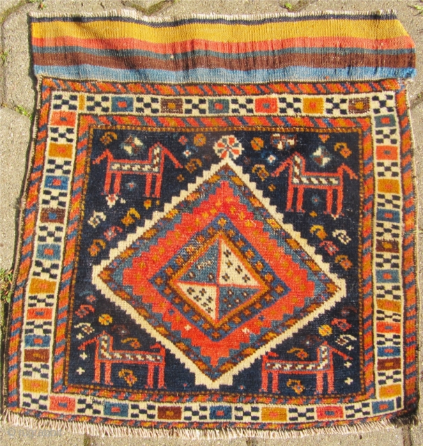 Antique Luri bagface, size: 55x50cm / 1'8'' x 1'6''                        