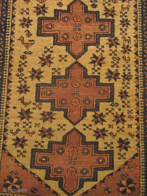 Antique Ferdows Baluch rug, size: 150x95cm / 5ft x 3'1''ft www.najib.de                      