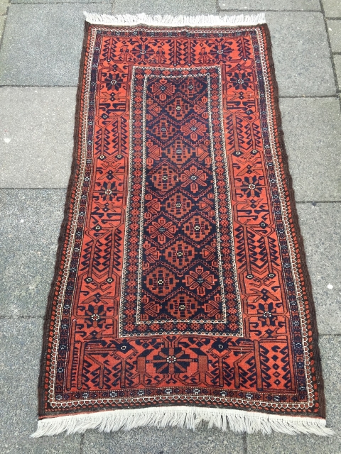 Very nice antique Baluch rug, size: ca. 170x87cm / 5'6''ft x 2'9''ft                     