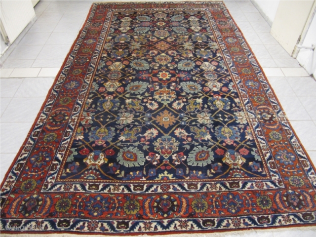 Antique Persian Tabriz from the 1920´s, good condition. Size: 375x215cm / 12'3''ft x 7'1''ft www.najib.de                  