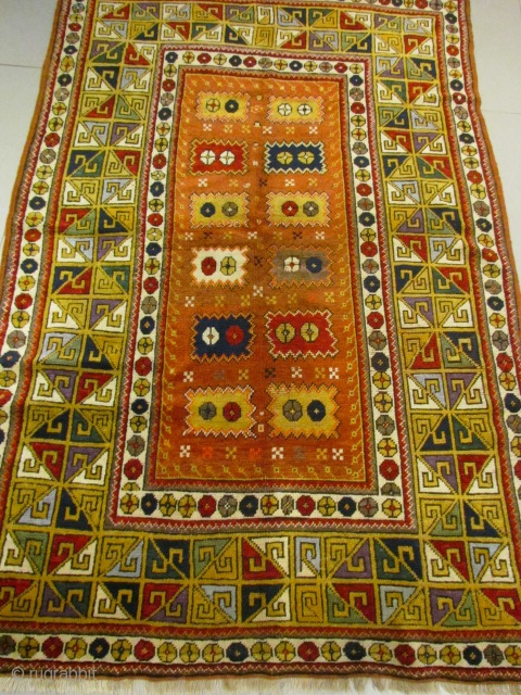 ref: S431 / Melas Anatolian Antique Rug ,perfect condition , size 2.20x1.50 cm 7'3"x4'11"                   