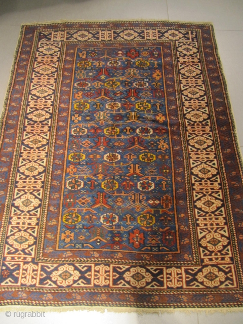 S-324KUBA TCHITCHI , CAUCASIAN ANTIQUE RUG , 19TH CENTURY , EXCELLENT CONDITION.
size: 5'1 x 3'11  /  1.55 x 1.19            