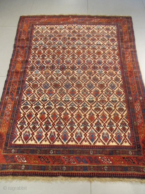 e) Daghestan caucasian rug, 19th century, perfect condition
size: 1.90 X 1.35  /  6' X 4'                