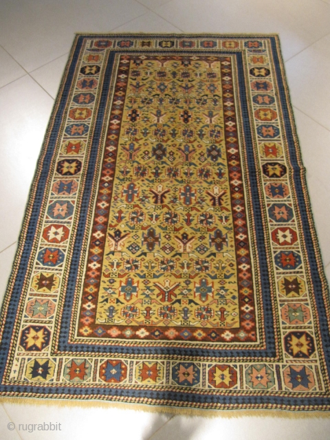 ref: S532 / KUBA CAUCASIAN ANTIQUE RUG 19TH CENTURy, perfect condition
size: 1.80 X 1.10  /  5' X 3'             