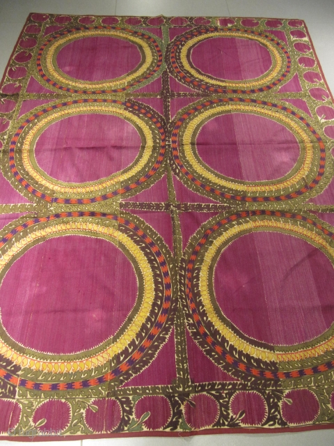 ref: S1007 /  Suzani Tashkent perfect condition
size: 255 X 195  /  8' x 6'                
