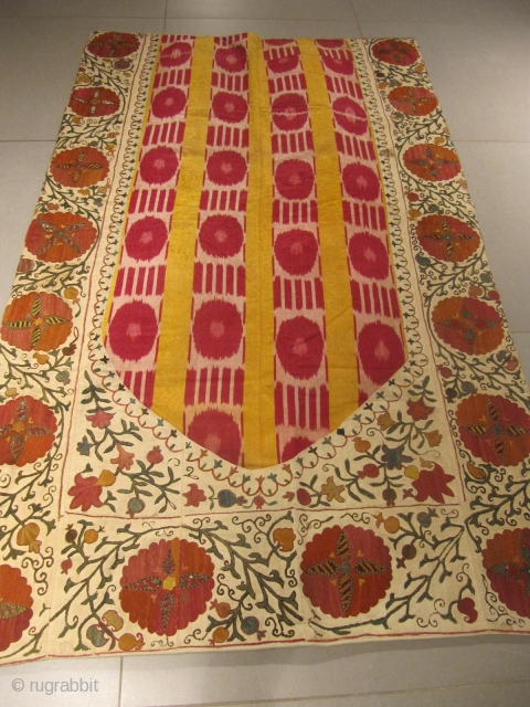 ref: S2101 /  Suzani Turkmen, 19th century, perfect condition
size: 215 X 135  /  7' X 4' 
             