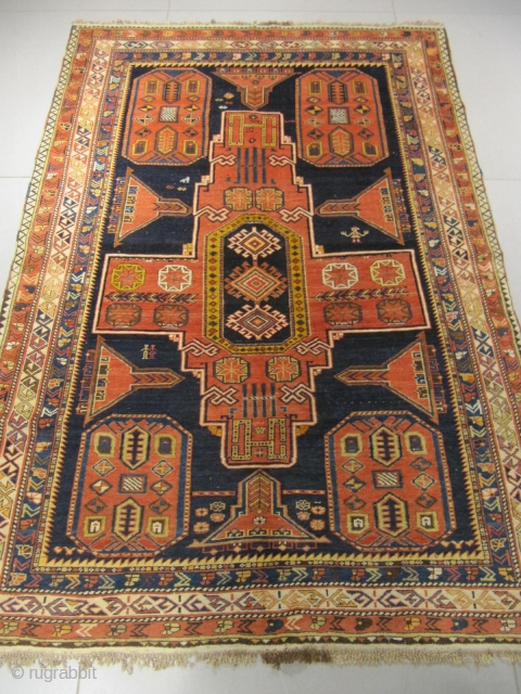 ref: 389 /Kuba-Konagend-Caucasian rug, 20th century, perfect condition
size: 185 X 127  /  6' X 4'                