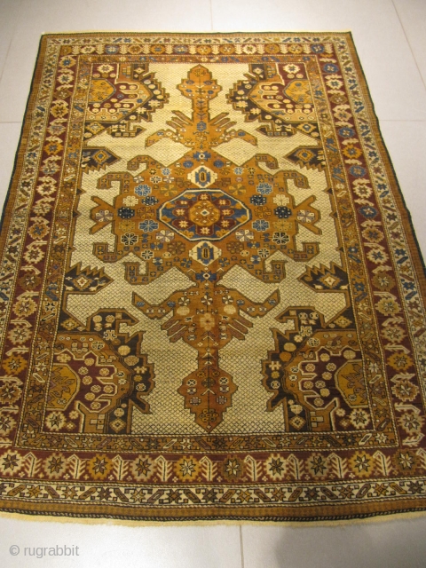 ref: 606 / Kuba Konagend Gymil Caucasian antique rug, perfect condition
size: 180 X 130  /  5' X 4'             
