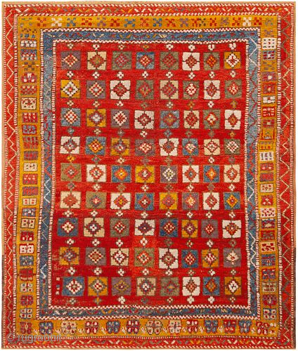 Lot#106 West Anatolia Chal (Kutahya) 6 ft 8 in x 5 ft 7 in (2.03 m x 1.7 m).
Property of Samy Rabinovic Collection. The sale of pieces from the Rabinovic Collection is  ...