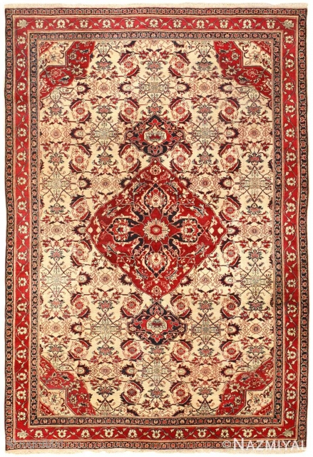 THIS ANTIQUE INDIAN AGRA RUG, 8 ft 9 in x 6 ft (2.67 m x 1.83 m), Circa 1920's, IS PART OF OUR MARCH 21st AUCTION. This unreserved Nazmiyal auction includes the  ...