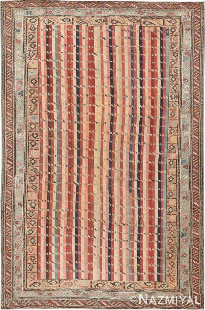This rug is part of OCT 15th auction.Antique Caucasian Shirvan rug , Circa 1880's.This auction includes antique rugs, vintage rugs, oriental rugs and tapestry collection from all major weaving countries. The collection  ...