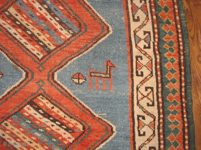 Kurd ?? Floor furniture   Great condition except it is cut down  Size 3.9 by 11  Good color, braid ends still intact.   Bendas Rugs St. Louis,MO.
PRICE REDUCED! 
