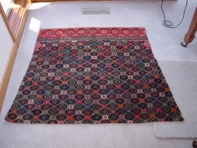 Tibetan Saddle Blanket, c.1920-30. Perfect condition.
Nick Wright, East of the Bosphorus                      