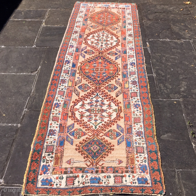 Antique Collectible Serab Northwest Persian Rug Runner 2'9'' x 8'9''

Antique Persian Serab Runner: Origin: Persia, Circa 1900

Full Pile, in perfect condition

This exquisite Persian Rug features an array of vivid colors and intricate  ...