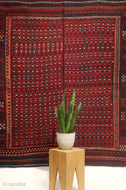 his type of kilim is known locally in southern Iran as a “shiraki”, a word that literally means “needle work” — though, interestingly, it is woven on a loom rather than sewn.  ...