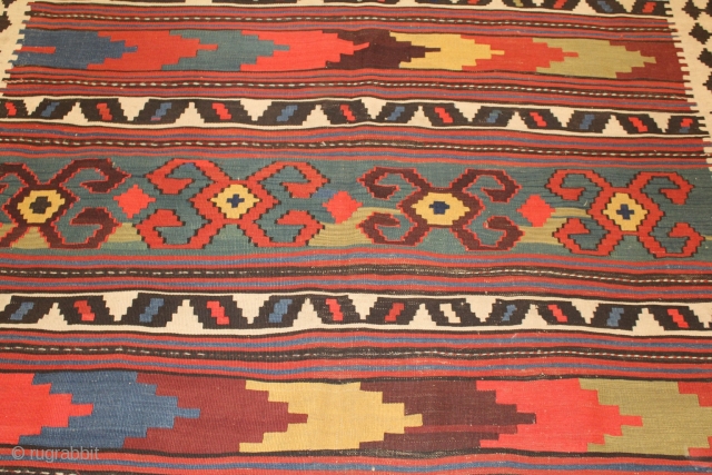 Lovely large Shahsavand killim size 485x175 (circa 1900)
very good condition                       