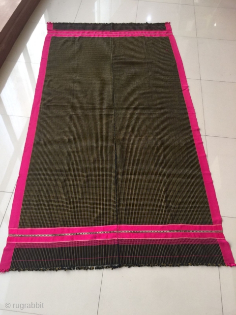 Tribal old Swat valley silk shawl from Swat Pakistan 
Complete handcrafted  , one of the rare shawls from Swat/hazara region   , in its best condition     