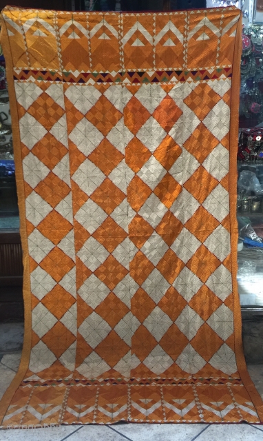 Antique Phulkari shawl from Punjab , Pakistan 
In excellent condition                       