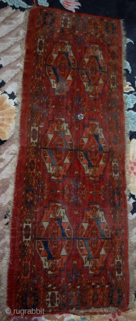 Circa 1820-1830s Turkoman Tekke torba                            