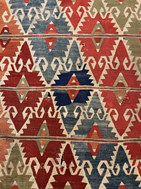 Early konya kilim fragment 175x98 cm                           