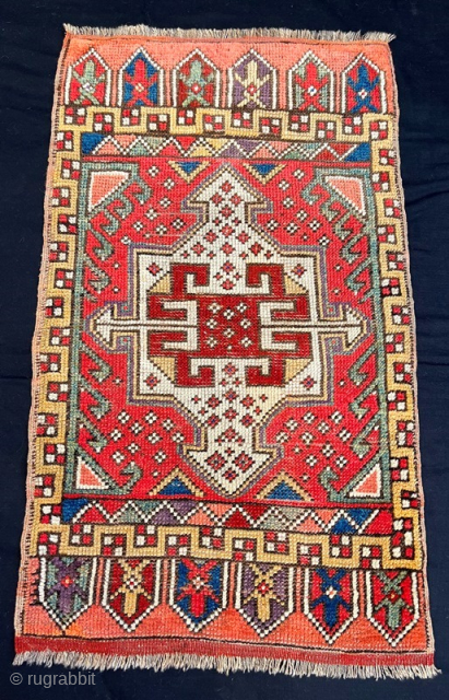 Antique anatolian konya yastk 90x54 cm                           