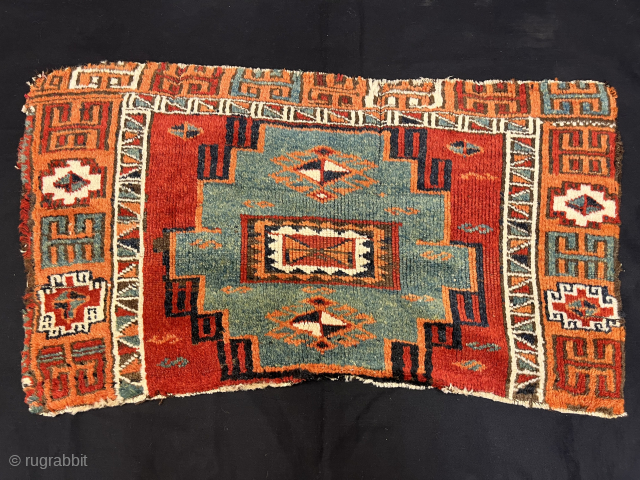 Antique Anatolian Konya Rug Fragment Pure Wool,
Natural Color ,104x60 cm