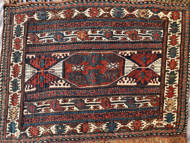 Antique shasavan bag face in perfect condition ,60x50 cm                        