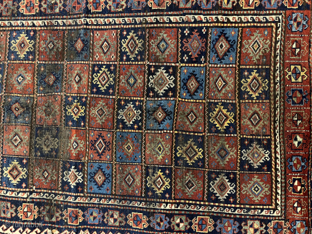 Antique Qashqai rug  215x130 cm                           