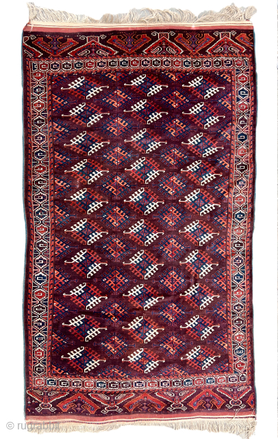 Turkoman Yomut in a mint condition. Late 19th century, 200x340 cm                      