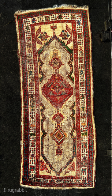 Antique Persian Sarab, 19th century, small                           