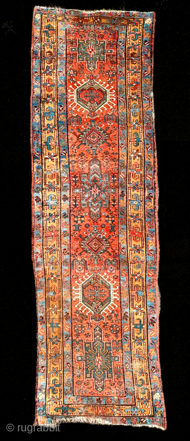 Antique Persian Heriz, 90x310 cm
contact me at: ondrej@cityhouse.cz