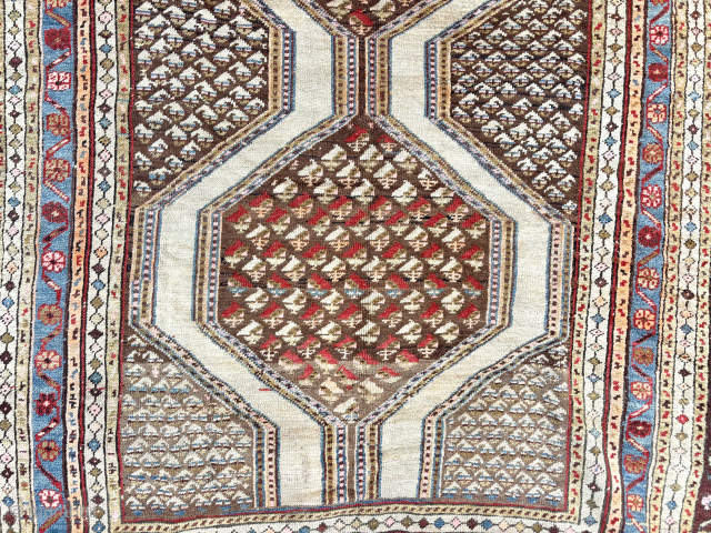 Antique Persian Meshkin, 160x460 cm, expertly renovated