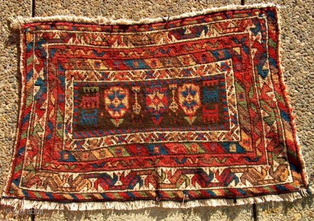 Goltug, 60 x 40 cm, 19th century, wool on cotton                       