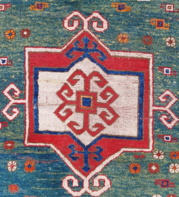 Circa 1890 Caucasion Fachrola Rug  size: 135 x 170                       