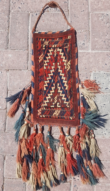 19.th Century Turkmen Yomud Okbash sıze 23x47                          