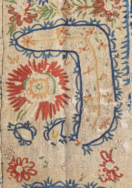 18.th Century Ottoman Textile sıze 80x97                           