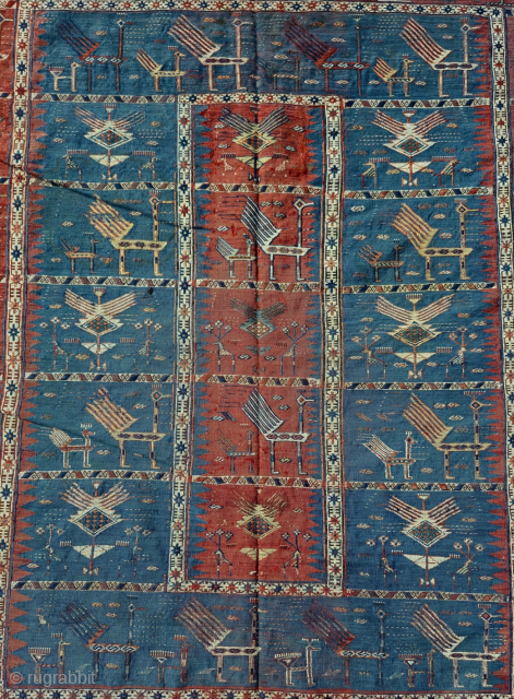 Circa 1870 Caucasian Zileh 152 x 186 cm



                         