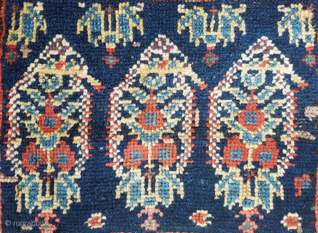 19.century Persian rug Sıze 55×70 cm                           